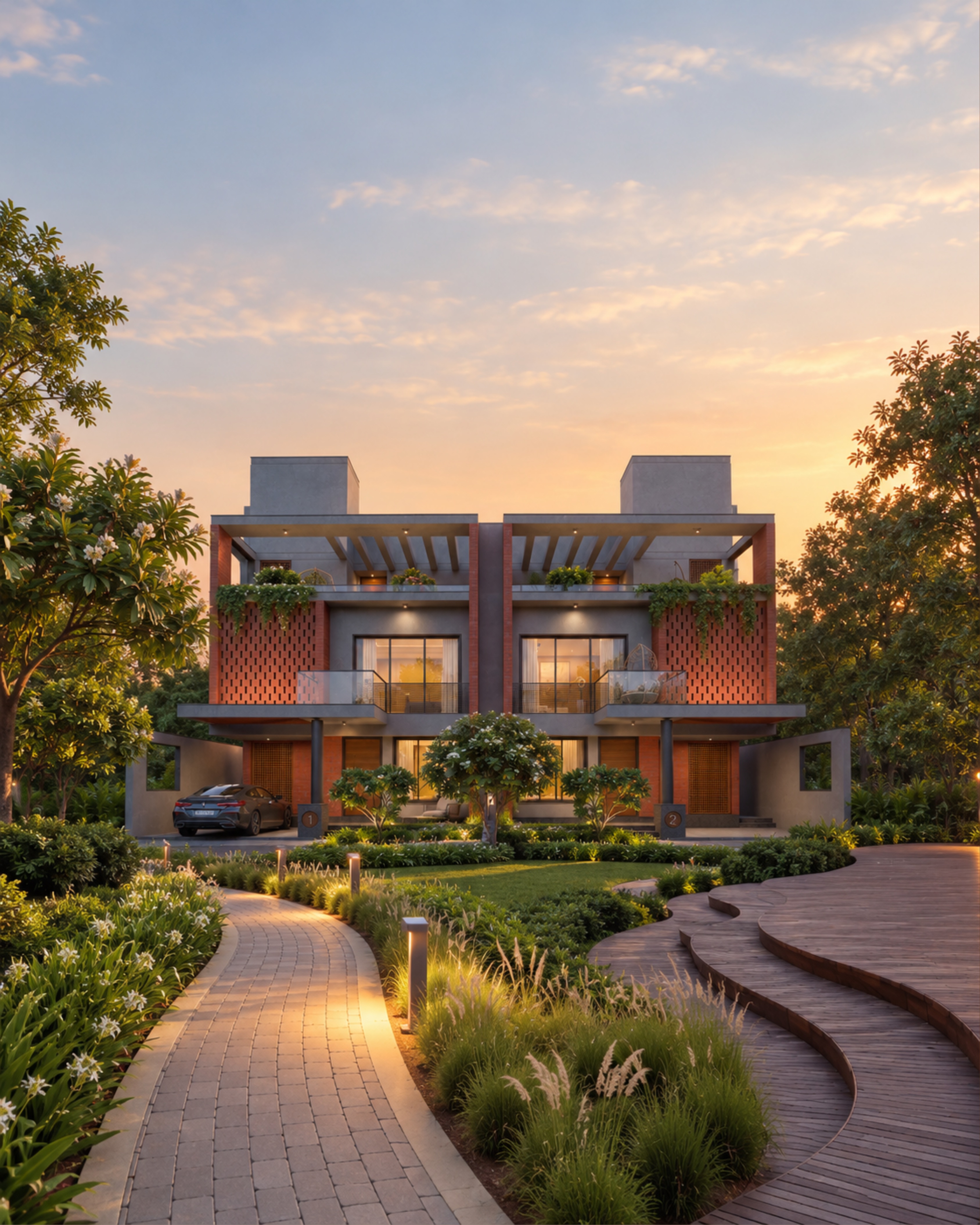 Skycourt villa exterior