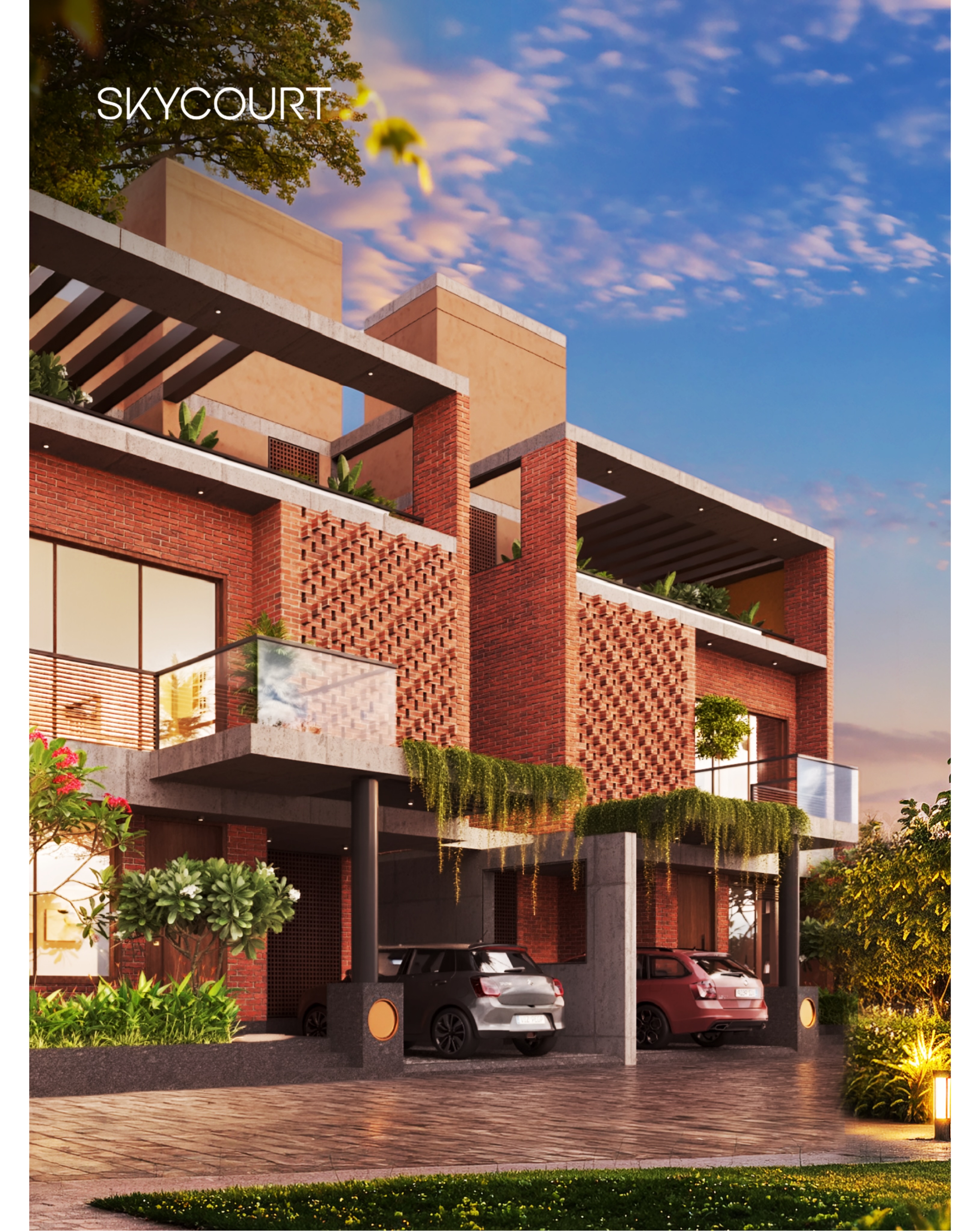 Skycourt four bedroom villa architecture